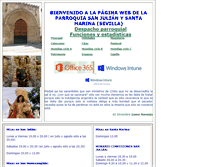 Tablet Screenshot of pastoralparroquial.com